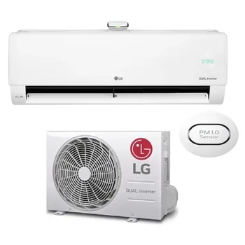 LG Dual Cool&Pure oldalfali split klíma