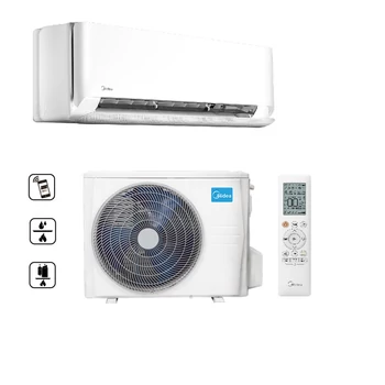 Midea Breezeless E oldalfali split klíma